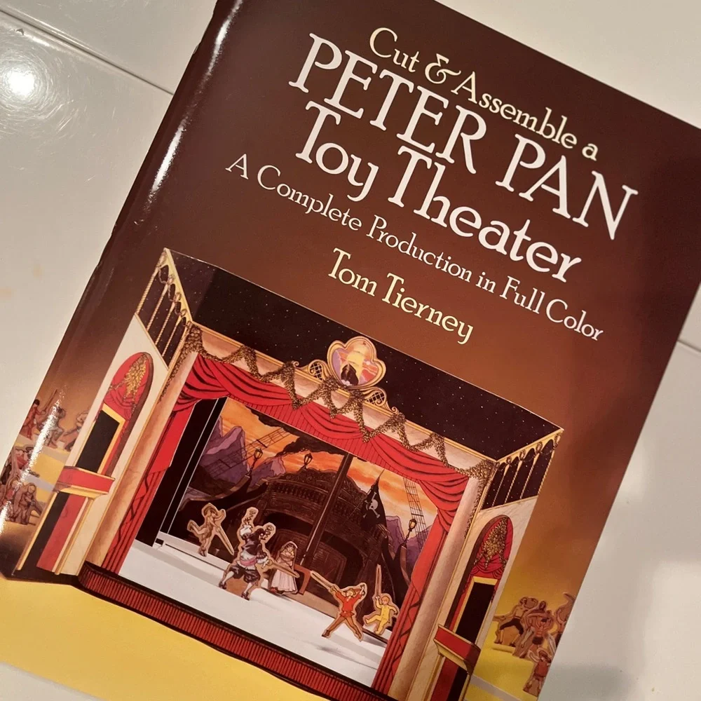 Peter Pan Toy Theatre to Cut and Assemble by Tom Tierney (1983)‎